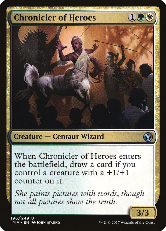 Chronicler of Heroes [Iconic Masters] | Gamers Paradise