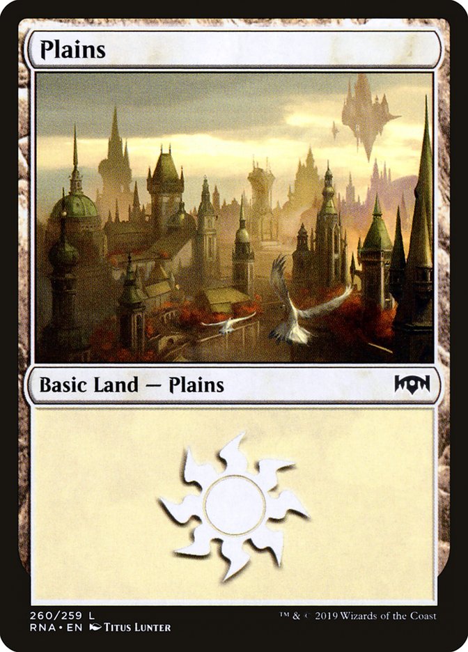 Plains (260) [Ravnica Allegiance] | Gamers Paradise