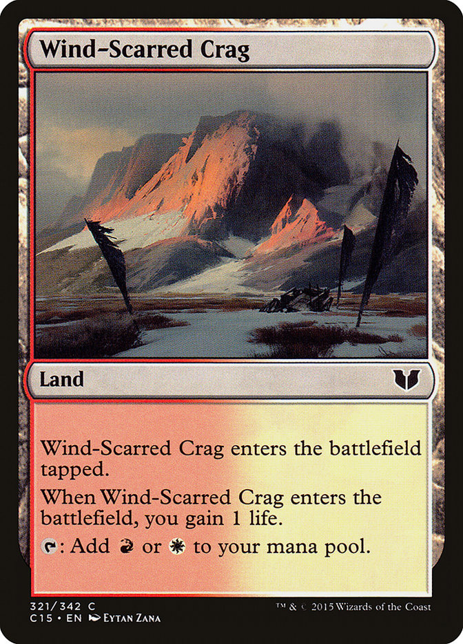 Wind-Scarred Crag [Commander 2015] | Gamers Paradise