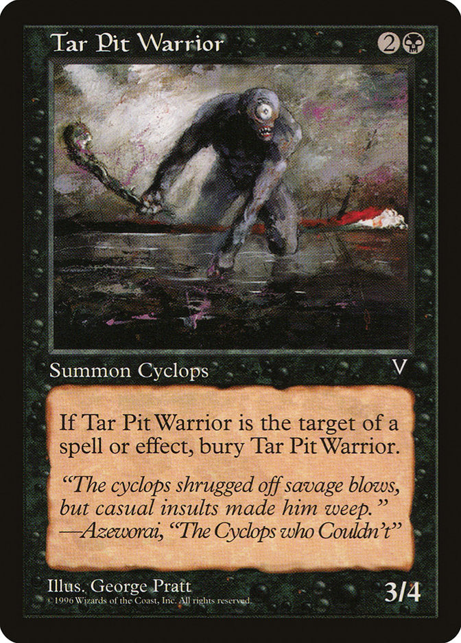 Tar Pit Warrior [Visions] | Gamers Paradise