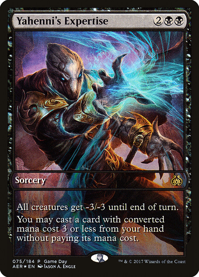 Yahenni's Expertise (Game Day) [Aether Revolt Promos] | Gamers Paradise