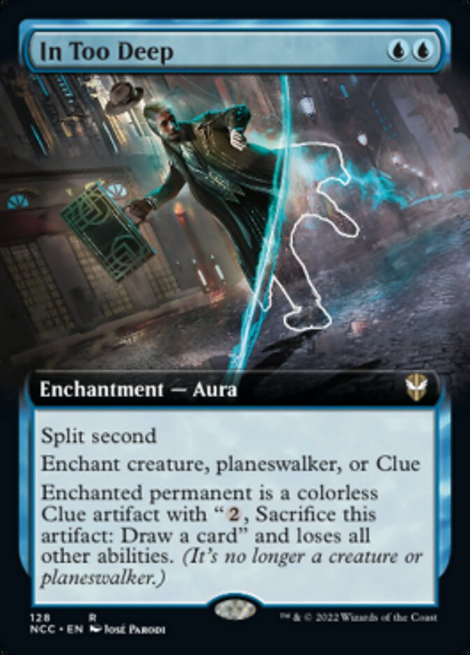 In Too Deep (Extended Art) [Streets of New Capenna Commander] | Gamers Paradise