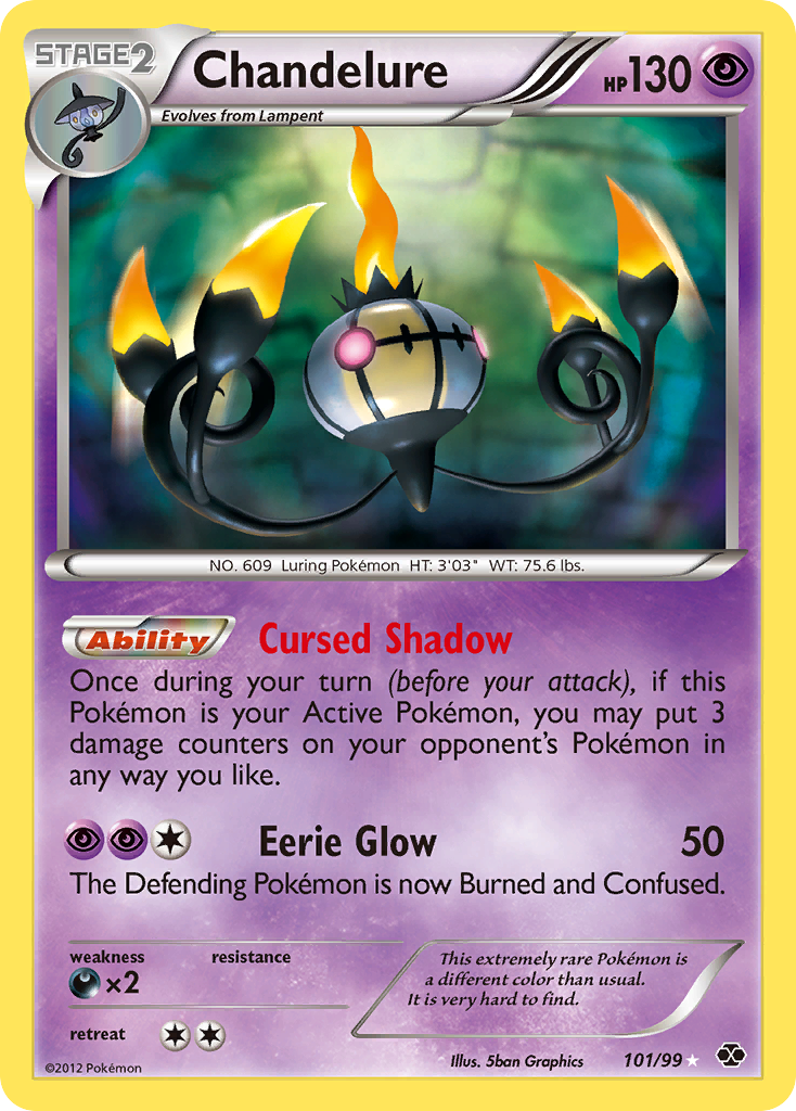 Chandelure (101/99) [Black & White: Next Destinies] | Gamers Paradise