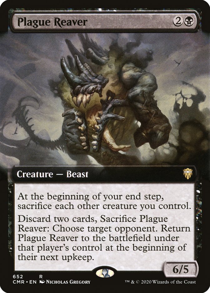 Plague Reaver (Extended Art) [Commander Legends] | Gamers Paradise