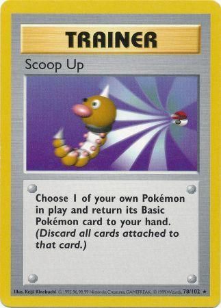 Scoop Up (78/102) [Base Set Shadowless Unlimited] | Gamers Paradise