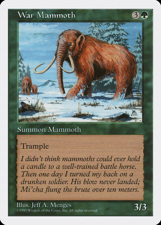 War Mammoth [Fifth Edition] | Gamers Paradise