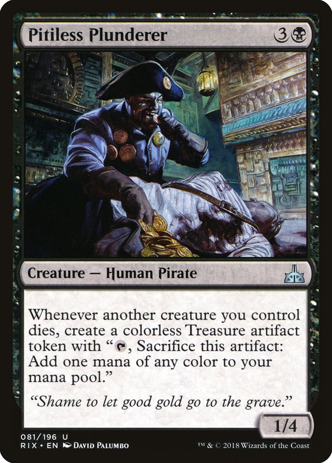 Pitiless Plunderer [Rivals of Ixalan] | Gamers Paradise