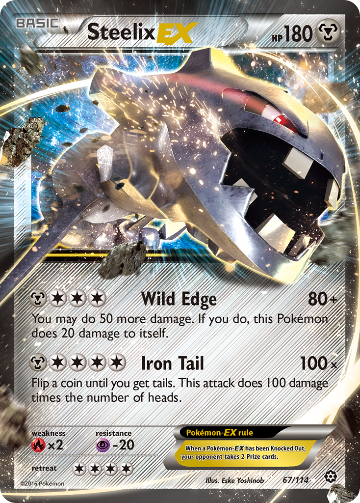 Steelix EX (67/114) [XY: Steam Siege] | Gamers Paradise