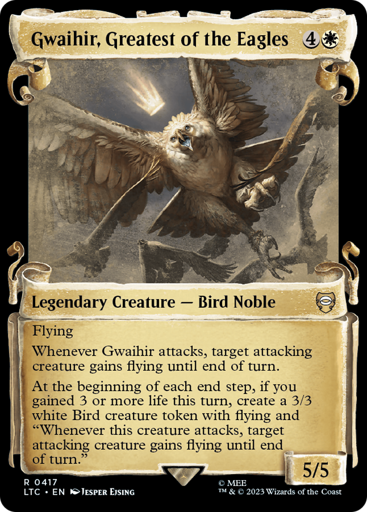 Gwaihir, Greatest of the Eagles [The Lord of the Rings: Tales of Middle-Earth Commander Showcase Scrolls] | Gamers Paradise