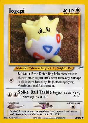 Togepi (56/105) [Neo Destiny Unlimited] | Gamers Paradise