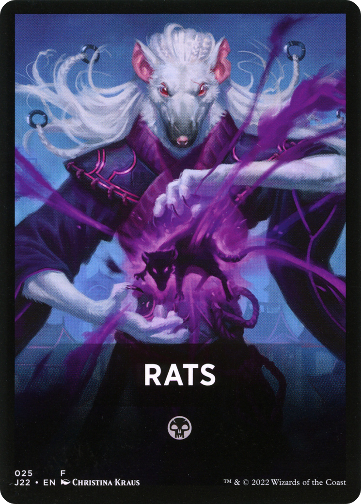 Rats Theme Card [Jumpstart 2022 Front Cards] | Gamers Paradise