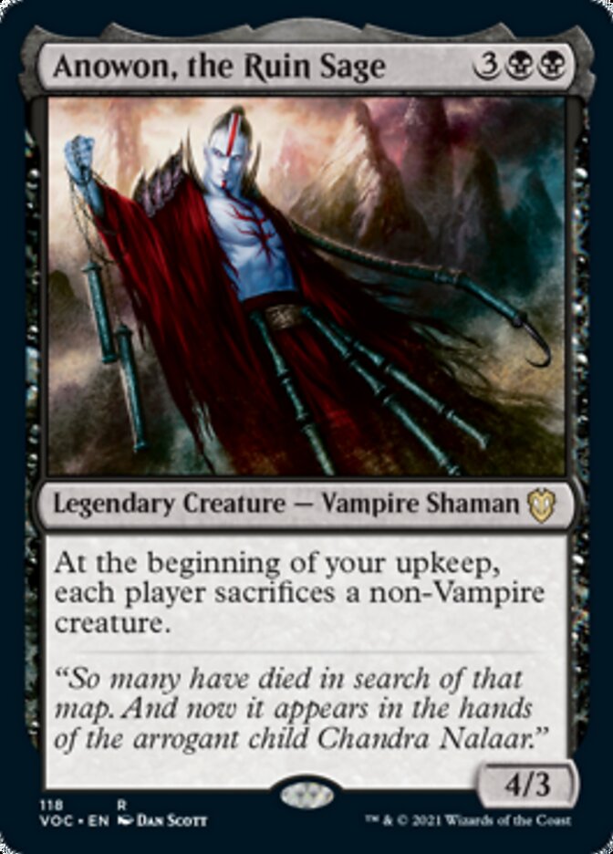 Anowon, the Ruin Sage [Innistrad: Crimson Vow Commander] | Gamers Paradise