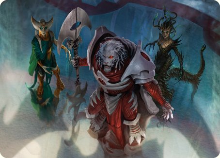 Norn's Decree Art Card [Phyrexia: All Will Be One Art Series] | Gamers Paradise