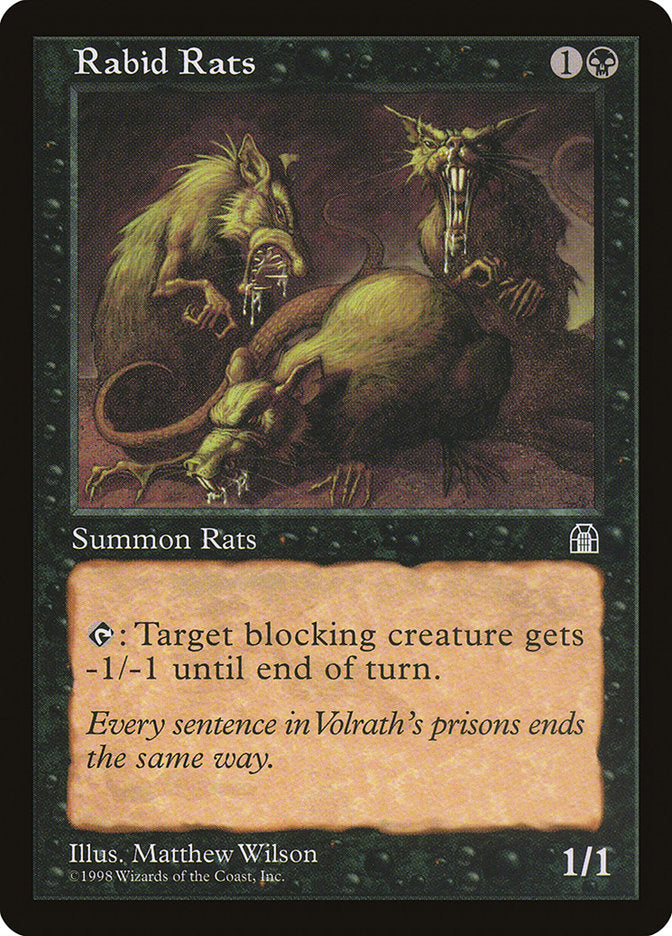Rabid Rats [Stronghold] | Gamers Paradise