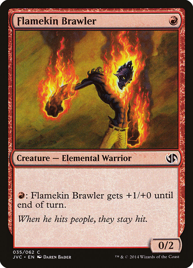 Flamekin Brawler [Duel Decks Anthology] | Gamers Paradise