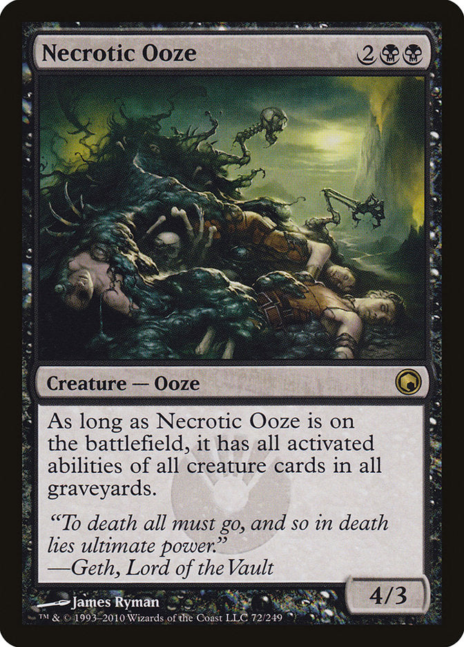Necrotic Ooze [Scars of Mirrodin] | Gamers Paradise