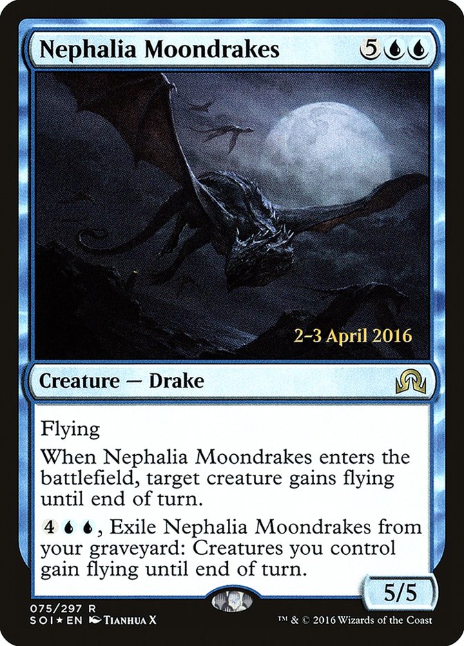 Nephalia Moondrakes [Shadows over Innistrad Prerelease Promos] | Gamers Paradise