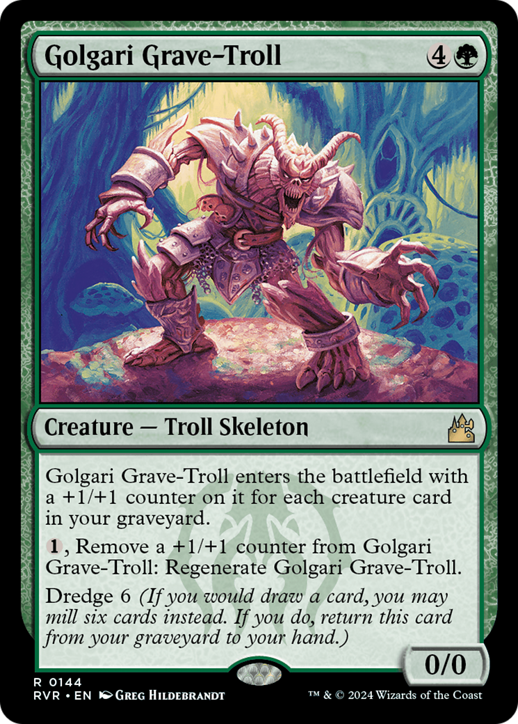 Golgari Grave-Troll [Ravnica Remastered] | Gamers Paradise