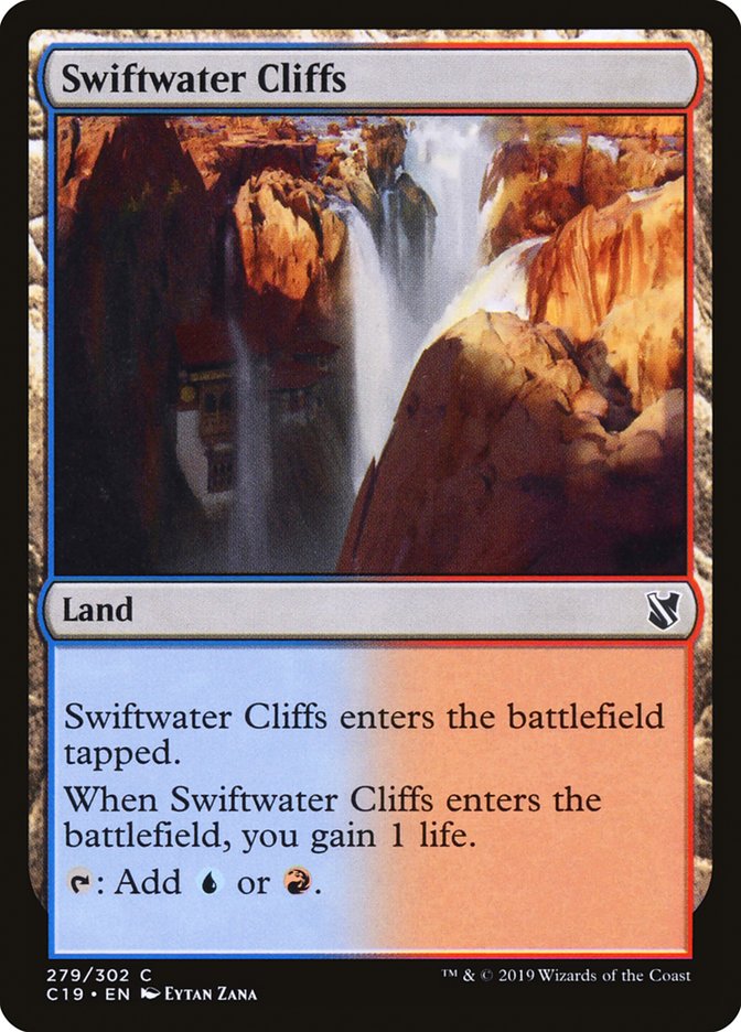 Swiftwater Cliffs [Commander 2019] | Gamers Paradise