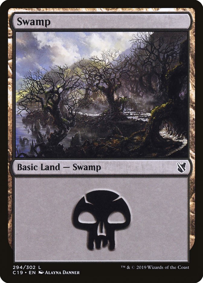 Swamp (294) [Commander 2019] | Gamers Paradise