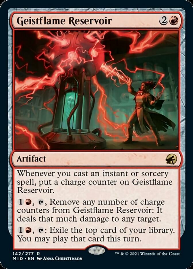 Geistflame Reservoir [Innistrad: Midnight Hunt] | Gamers Paradise