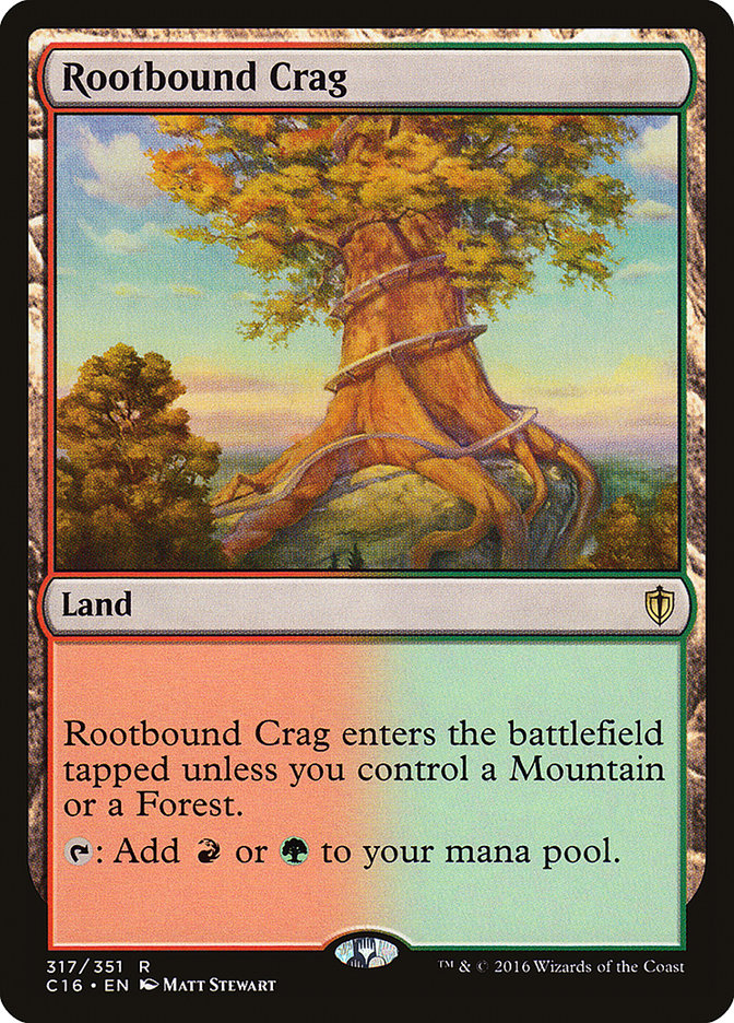 Rootbound Crag [Commander 2016] | Gamers Paradise