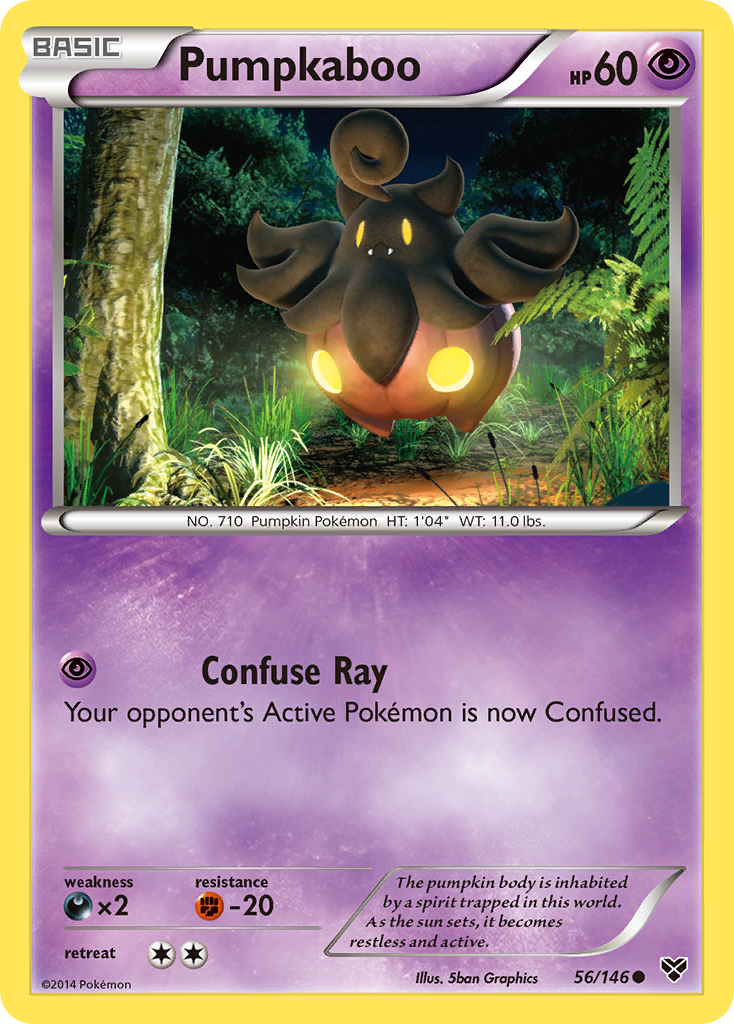 Pumpkaboo (56/146) [XY: Base Set] | Gamers Paradise