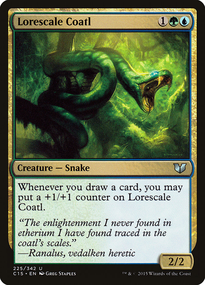 Lorescale Coatl [Commander 2015] | Gamers Paradise