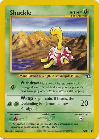Shuckle (72/111) [Neo Genesis Unlimited] | Gamers Paradise