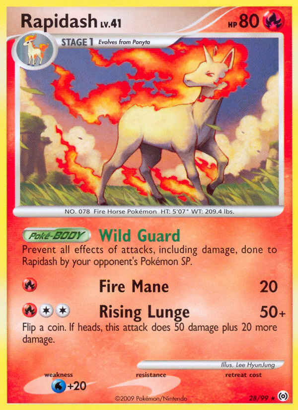 Rapidash (28/99) [Platinum: Arceus] | Gamers Paradise