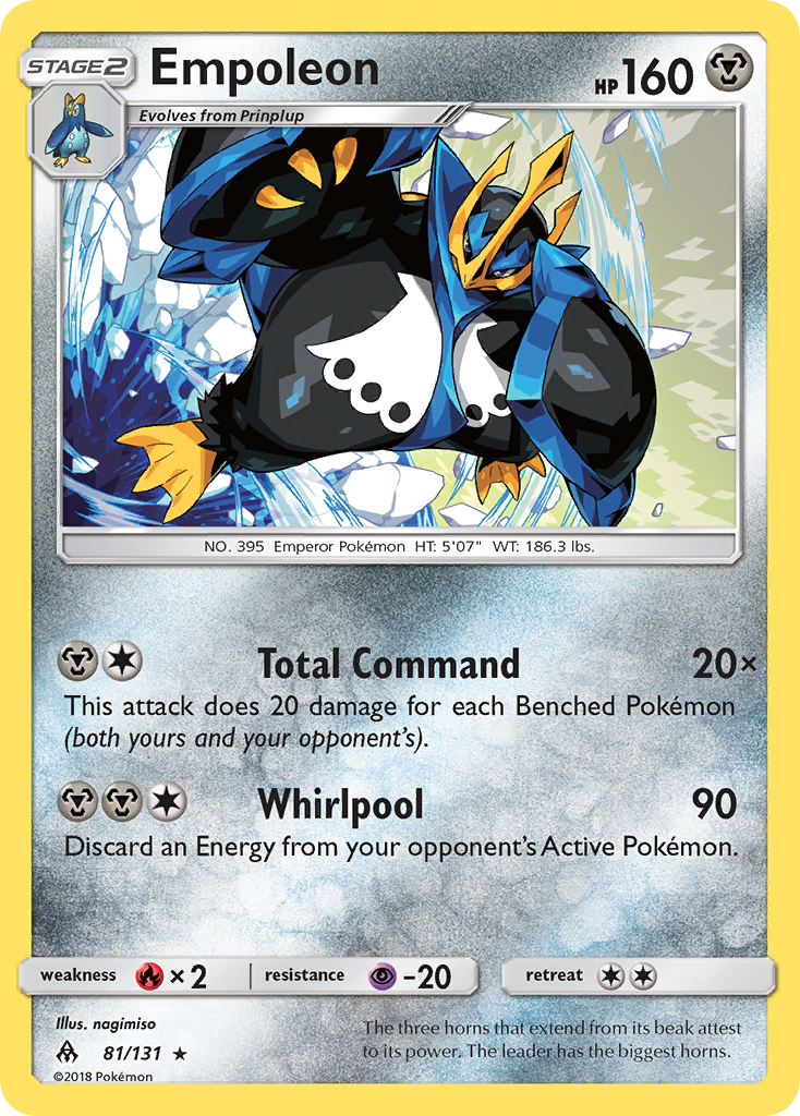 Empoleon (81/131) [Sun & Moon: Forbidden Light] | Gamers Paradise