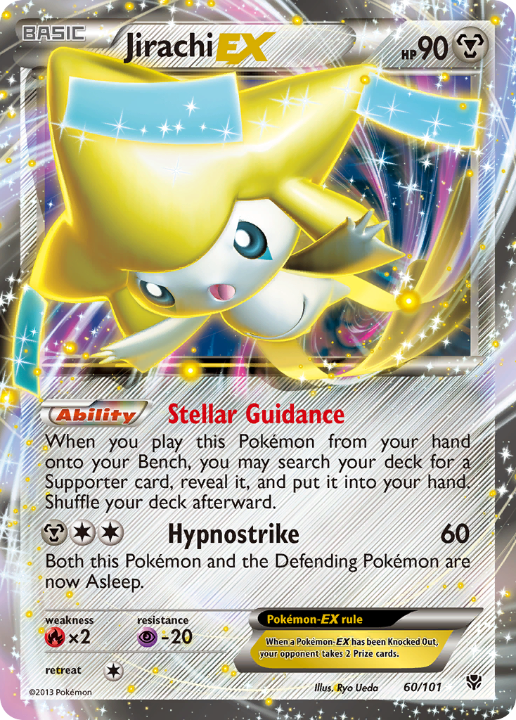 Jirachi EX (60/101) [Black & White: Plasma Blast] | Gamers Paradise