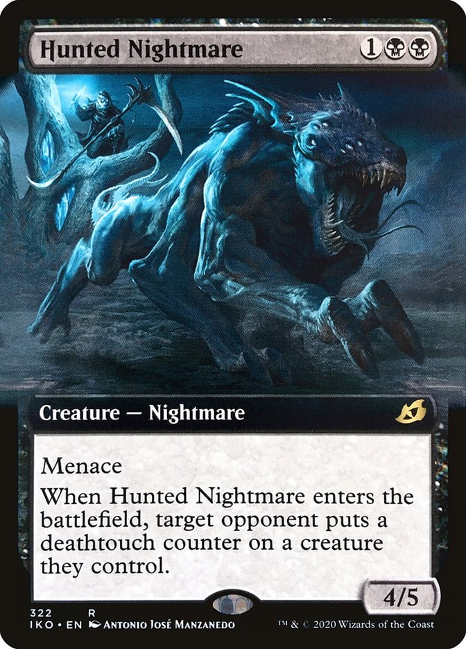 Hunted Nightmare (Extended Art) [Ikoria: Lair of Behemoths] | Gamers Paradise