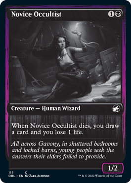 Novice Occultist [Innistrad: Double Feature] | Gamers Paradise