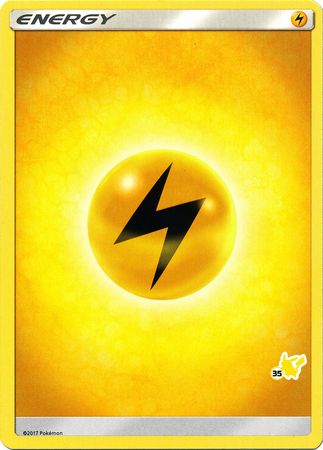 Lightning Energy (Pikachu Stamp #35) [Battle Academy 2020] | Gamers Paradise