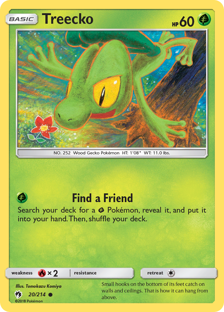 Treecko (20/214) [Sun & Moon: Lost Thunder] | Gamers Paradise