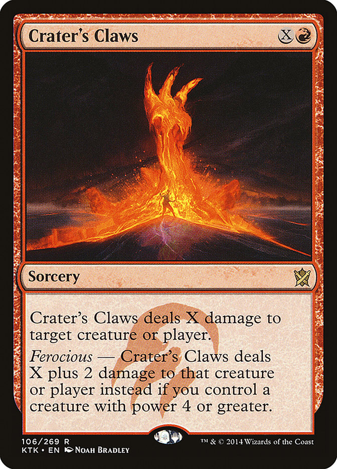 Crater's Claws [Khans of Tarkir] | Gamers Paradise