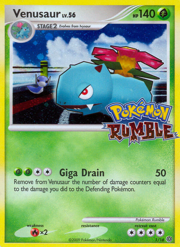 Venusaur (1/16) [Pokémon Rumble] | Gamers Paradise