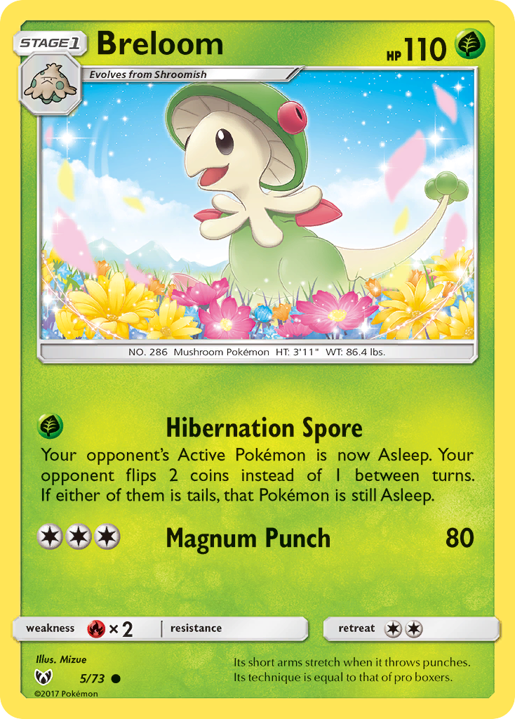 Breloom (5/73) [Sun & Moon: Shining Legends] | Gamers Paradise