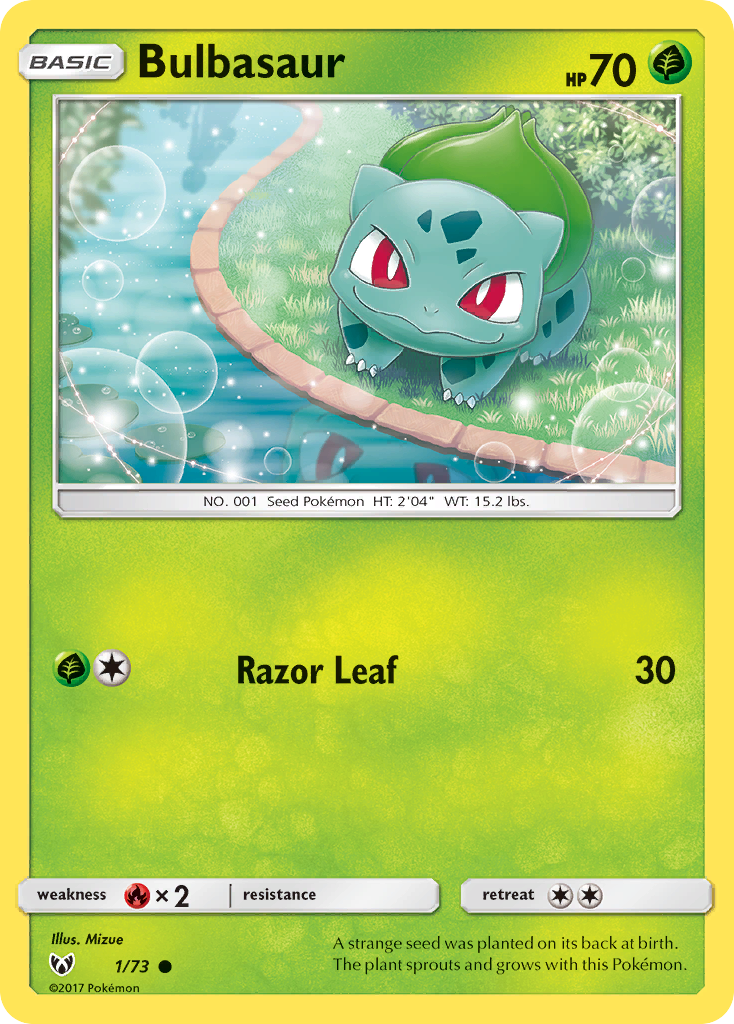 Bulbasaur (1/73) [Sun & Moon: Shining Legends] | Gamers Paradise