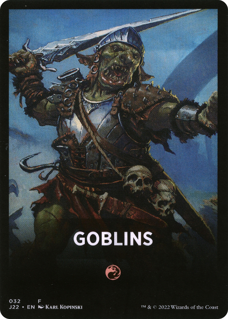 Goblins Theme Card [Jumpstart 2022 Front Cards] | Gamers Paradise