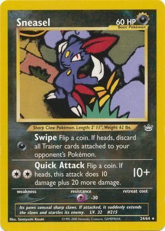 Sneasel (24/64) [Neo Revelation Unlimited] | Gamers Paradise