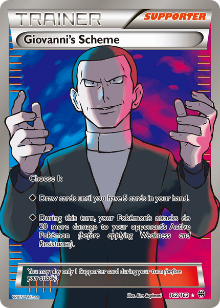 Giovanni's Scheme (162/162) [XY: BREAKthrough] – Gamers Paradise