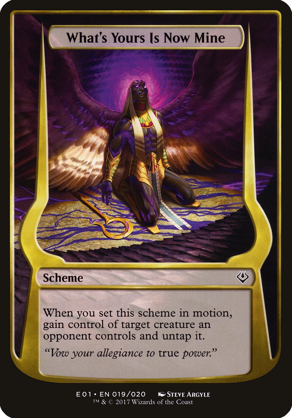 What's Yours Is Now Mine (Schemes) [Archenemy: Nicol Bolas Schemes] | Gamers Paradise