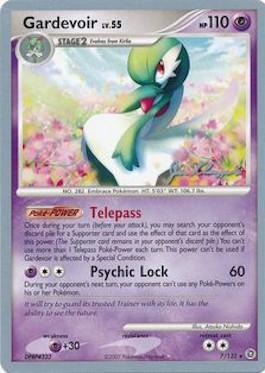 Gardevoir LV.55 (7/132) (Psychic Lock - Jason Klaczynski) [World Championships 2008] | Gamers Paradise