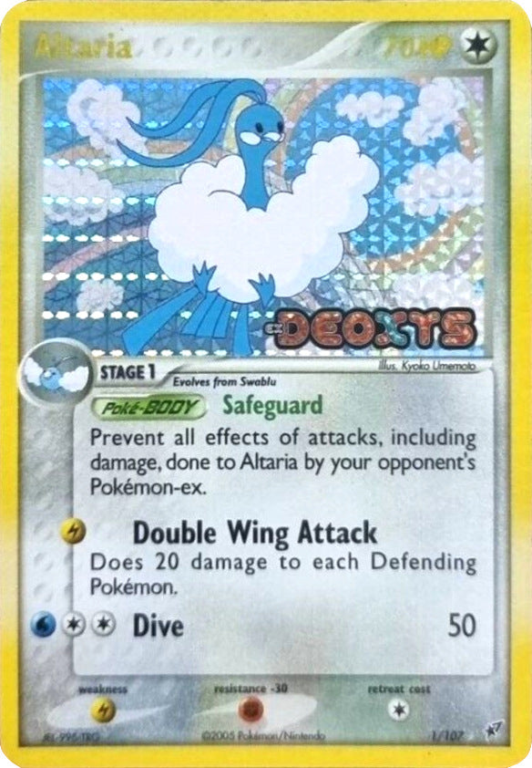 Altaria (1/107) (Stamped) [EX: Deoxys] | Gamers Paradise