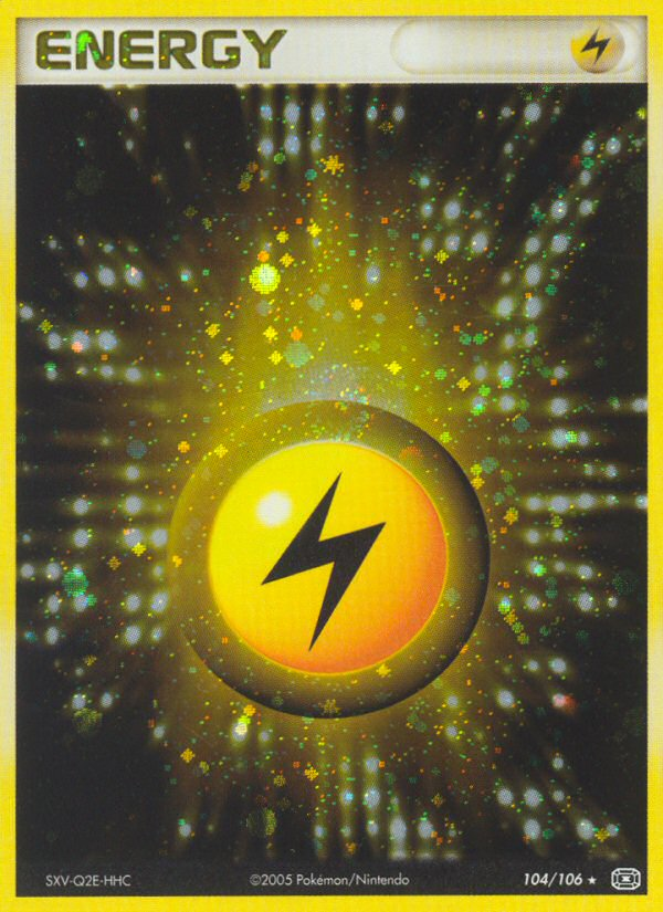Lightning Energy (104/106) [EX: Emerald] | Gamers Paradise