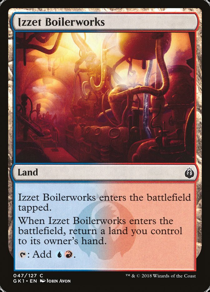 Izzet Boilerworks [Guilds of Ravnica Guild Kit] | Gamers Paradise