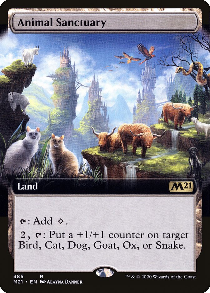 Animal Sanctuary (Extended Art) [Core Set 2021] | Gamers Paradise