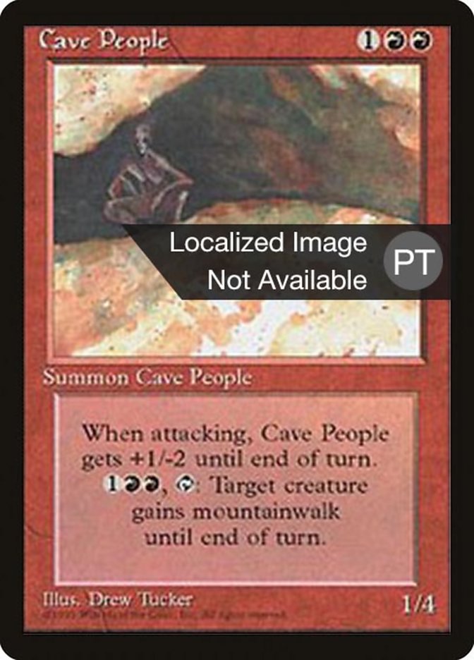 Cave People [Fourth Edition (Foreign Black Border)] | Gamers Paradise